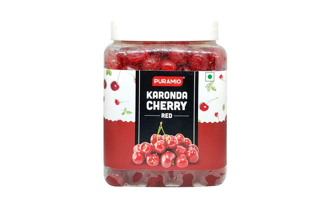 Puramio Karonda Cherry Red    Plastic Jar  900 grams